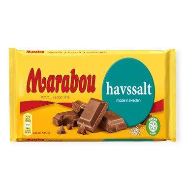 Marabou Chocolate With Seasalt 185GR