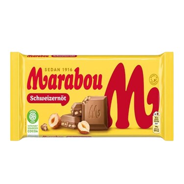 Marabou Swiss Nuts Chocolate 200GR