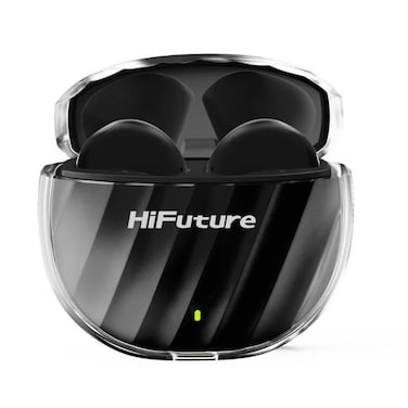 HiFuture Flybuds 3 Wireless 5.3 Bluetooth Headphones 4 Built-in Microphones Black
