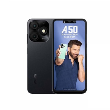 Itel A50 A667Lp 64GB+4GB RAM Black 8Gb(4+4)