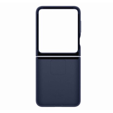 Samsung Silicone Case with Ring for Galaxy Z Flip6 Navy