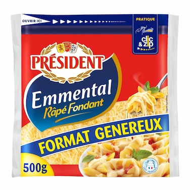President Emmental Shredded 500GR