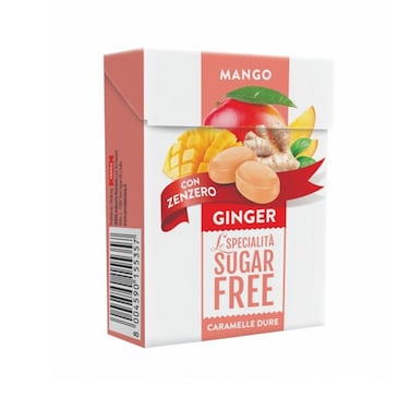 Serra Sugar Free Hard Candies with Mango And Ginger Flavour 50GR