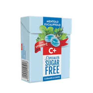 Serra Hard Candies Sugar Free Menthol And Eucalyptusc 50GR