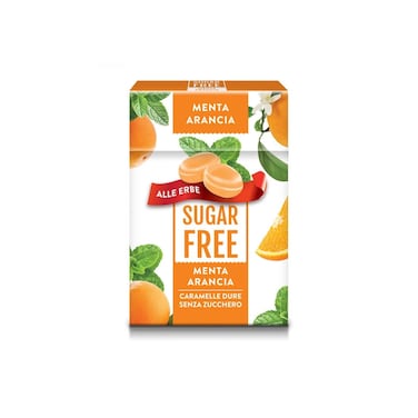 Serra Hard Candies Sugar Free Mint And Orange 50GR