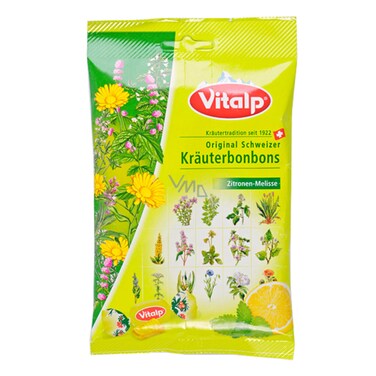 Vitalp Herb Candy+Lemon Sugar Free 75GR
