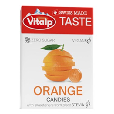 Vitalp Taste Orange Candies Click Box X16 25GR