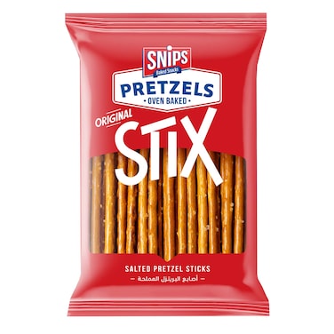 Snips Crackers Pretzels Stix Salt 30GR