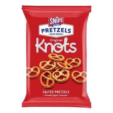 Snips Crackers Pretzels Knots Salt 30GR