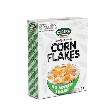 Cerera Cornflakes No Sugar 375GR