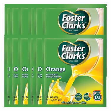Foster Clark's Inst Orange 15X20GR