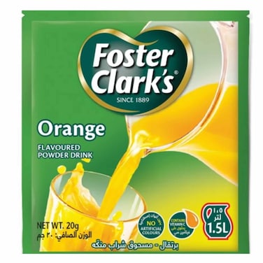 Foster Clark&#39;s Instant Orange 20GR