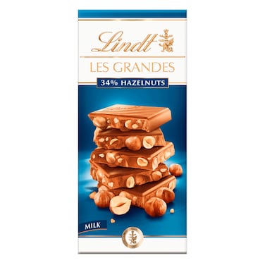 Lindt Milk Chocolate Hazelnut 2X150GR Special Price