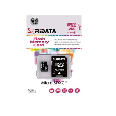 Ridata Micro Sd 64Gb -V30