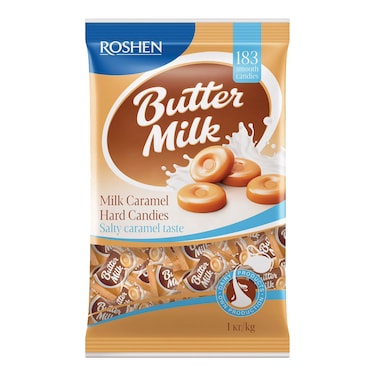 Roshen Butter Milk Caramel Candies 1KG
