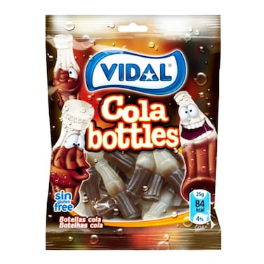 Vidal Jelly Cola Bottles 90GR