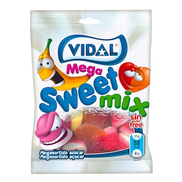 Vidal Jelly Mega Sweet Mix 100GR