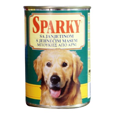 Sparky Dog Food Lamb 415GR