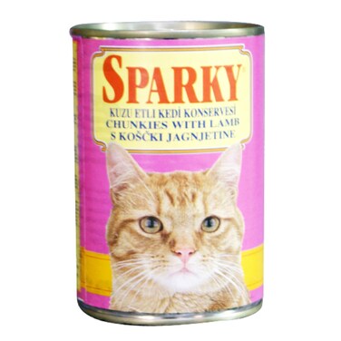 Sparky Cat Food Lamb 415GR