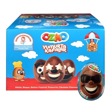 Solen Ozmo Chocolate Egg Assorted 20GR x24