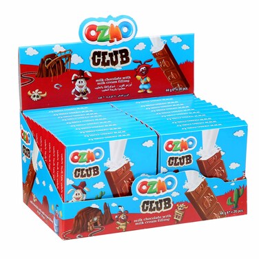 Solen Ozmo Club Milk Chocolate 44GR X20
