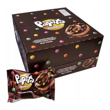 Solen Papita Donut Chocolate 40GR X24