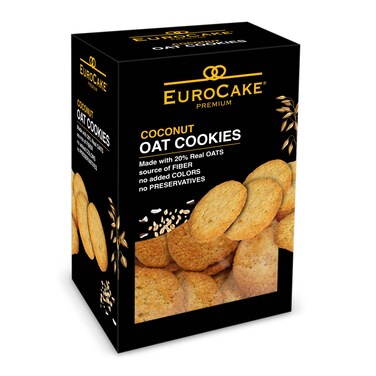 EuroCake Coconut Oat Cookies 175GR