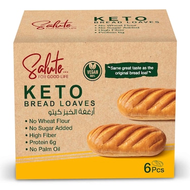 Salute Keto Bread Loaves 210GR