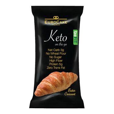 EuroCake Keto Butter Croissant 40GR