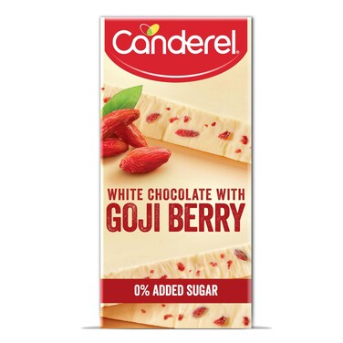 Canderel White Berry Chocolate 75GR