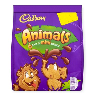 Cadbury Festive Animals 19.9GR x6