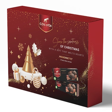 Cote D'Or Christmas Dark Chocolate Box 480GR