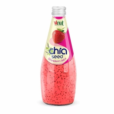 Vinut Chia Seed Juice Strawberry 290ML