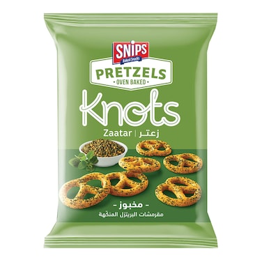 Snips Pretzels Knots Zaatar 250GR