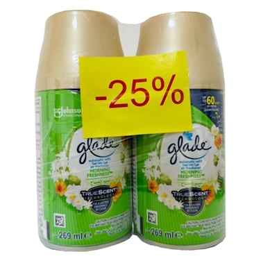 Glade Air Freshener Morning 2X269ML 25% Off