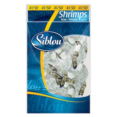 Siblou Raw Peeled Shrimps 1KG 41/50