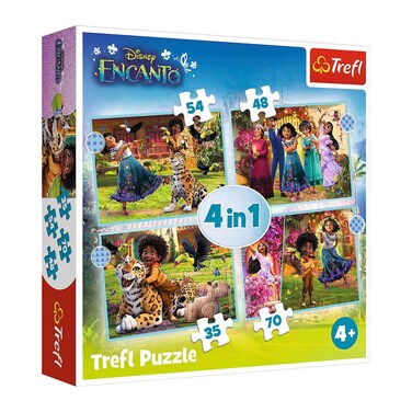 Puzzle 4 In 1 Our Magical Encanto