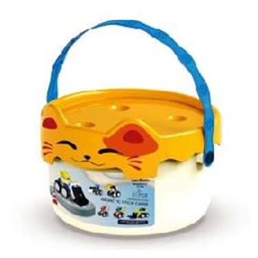 Magnetic Blocks In A Bucket