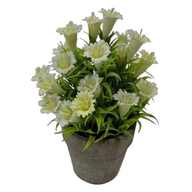 Artifcal Flower Plus Pot