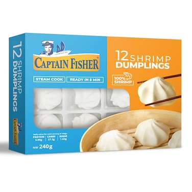 Captain Fisher Dumplings 12S 240GR