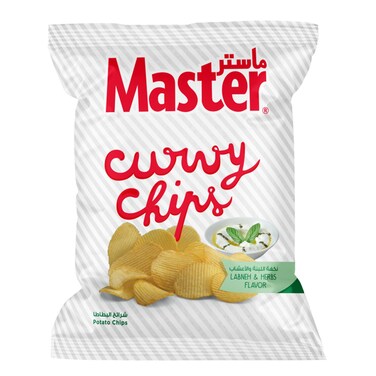 Master Chips Curvy Labneh And Herbs 70GR