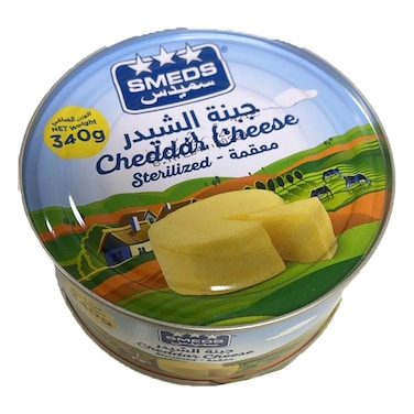 Smeds Cheddar Tins 340GR