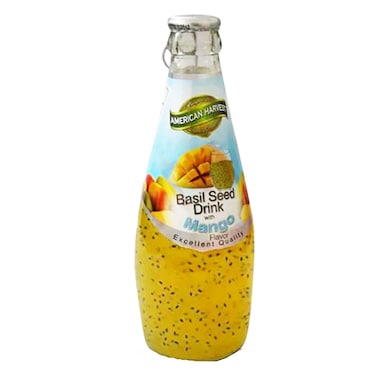 American Harvest Drink Basil Seed Mango 290ML