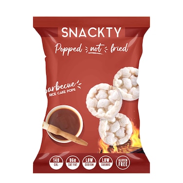 Snackty Rice Cake Pops Barbecue 30R
