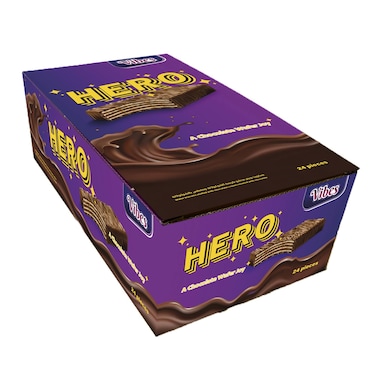 Vibe Hero Chocolate Wafer 24X25GR