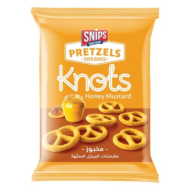 Snips Pretzels  Honey Mustard 250GR