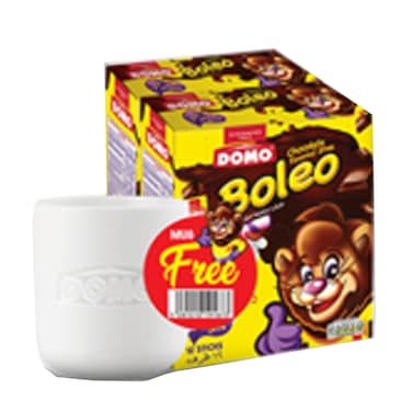 Domo Boleo Instant Chocolate 24X15GR + Mug