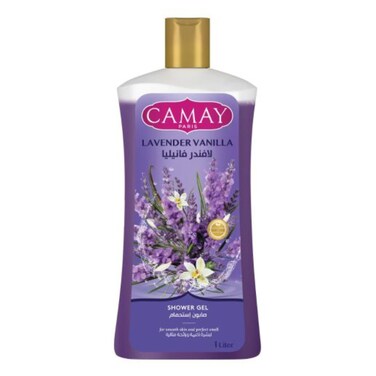 Camay Shower Gel Lavander And Vanilla 1L