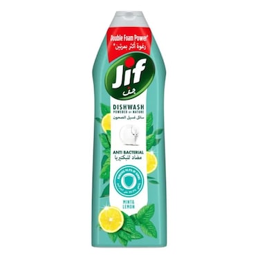 Jif Dishwashing Mint Lemon Antibacterial 750ML