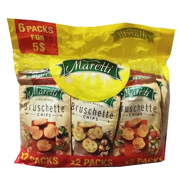 Maretti Assorted Crackers 70GR 5+1 Free